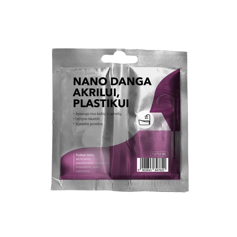 Nano danga akrilui, plastikui (vienkartinė)
