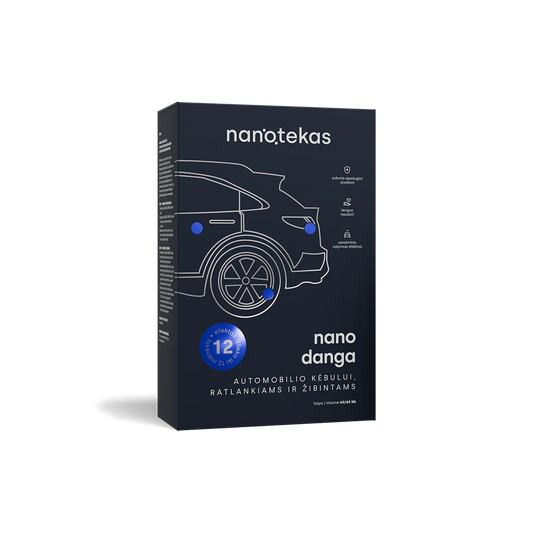 Nano danga kėbului, ratlankiams ir žibintams
