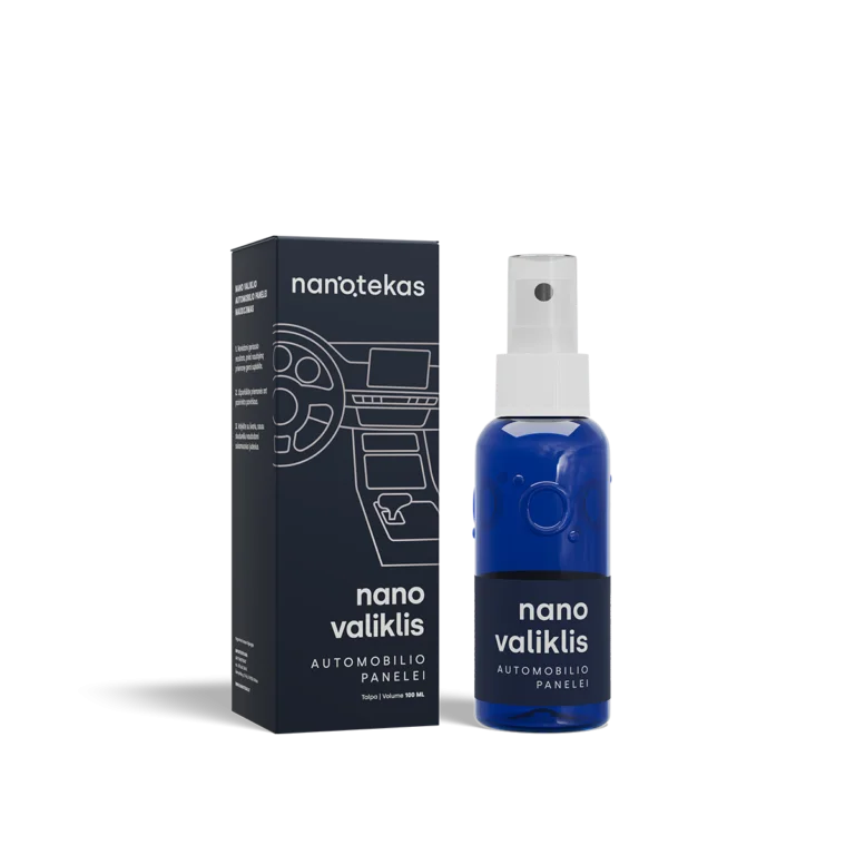 Nano valiklis automobilio panelei