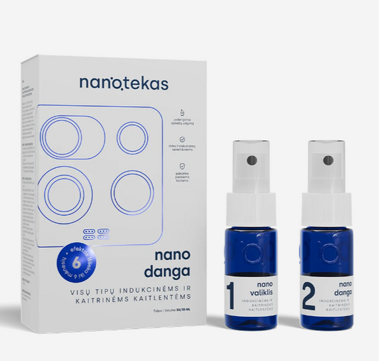Nano danga viryklėms, kaitlentėms