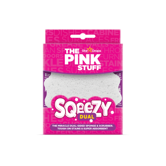 Valomoji kempinė Pink Stuff Sqeezy Dual, 1vnt